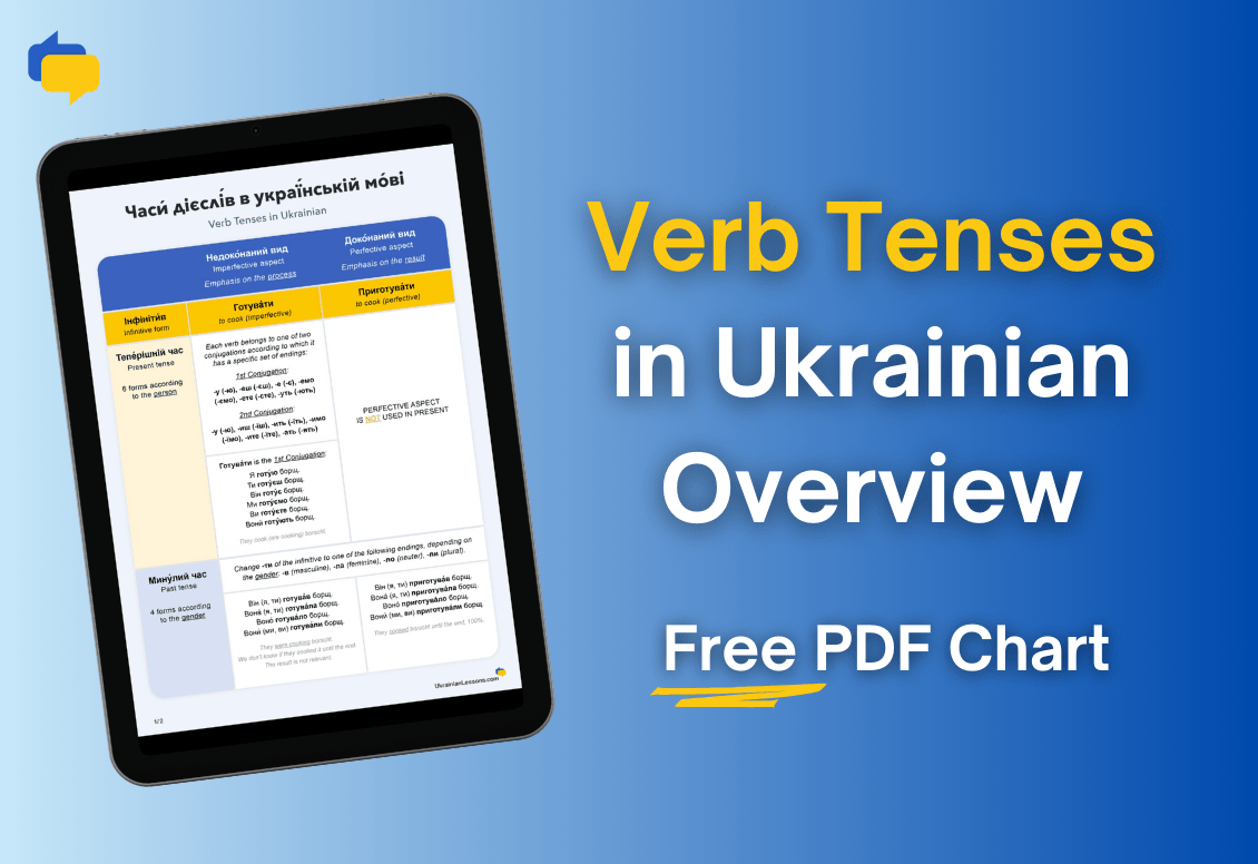 tenses in Ukrainian